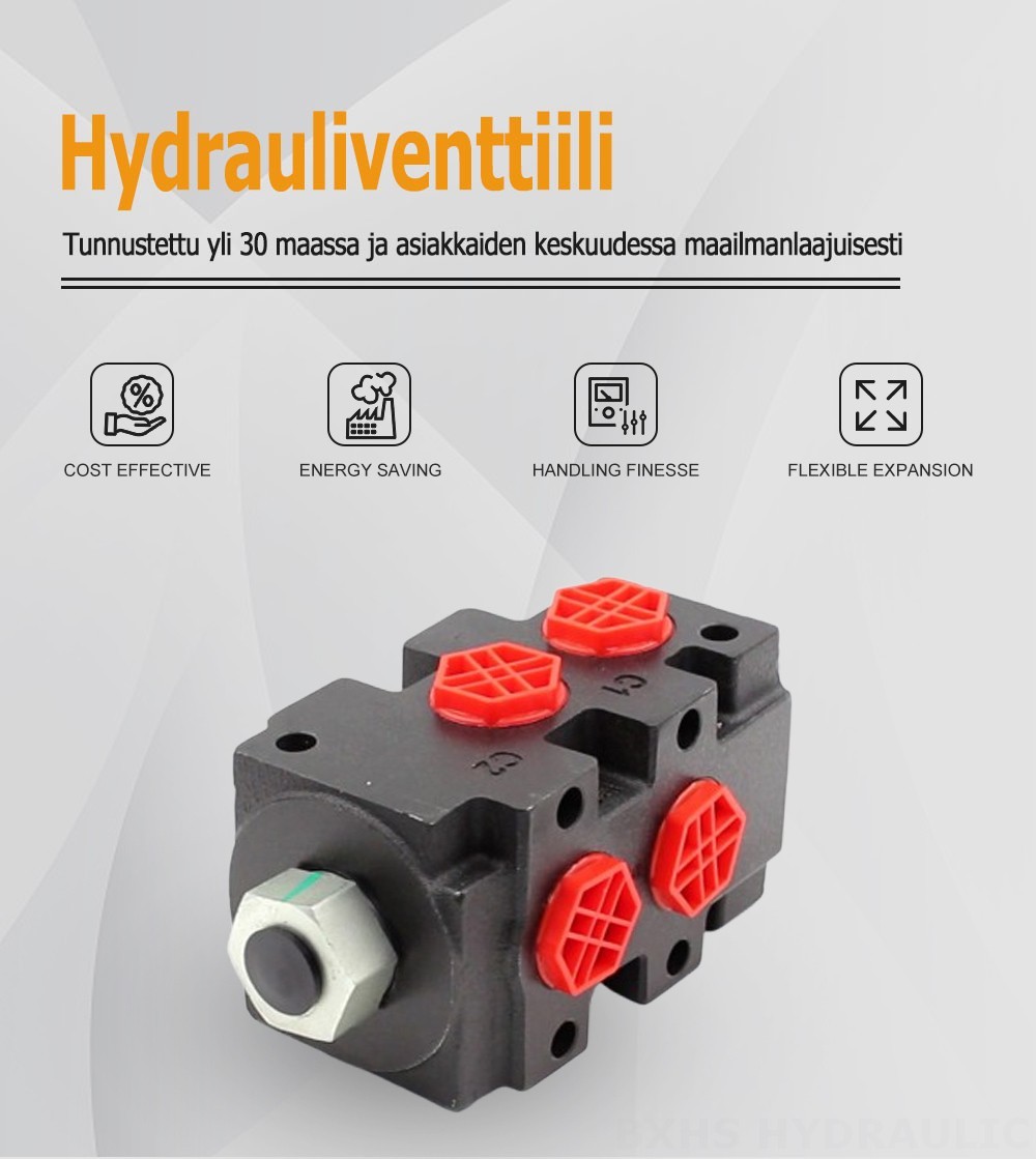 HSV9YK-1LF Hydraulinen 1 jakaja Virtauksenjakaventtiili