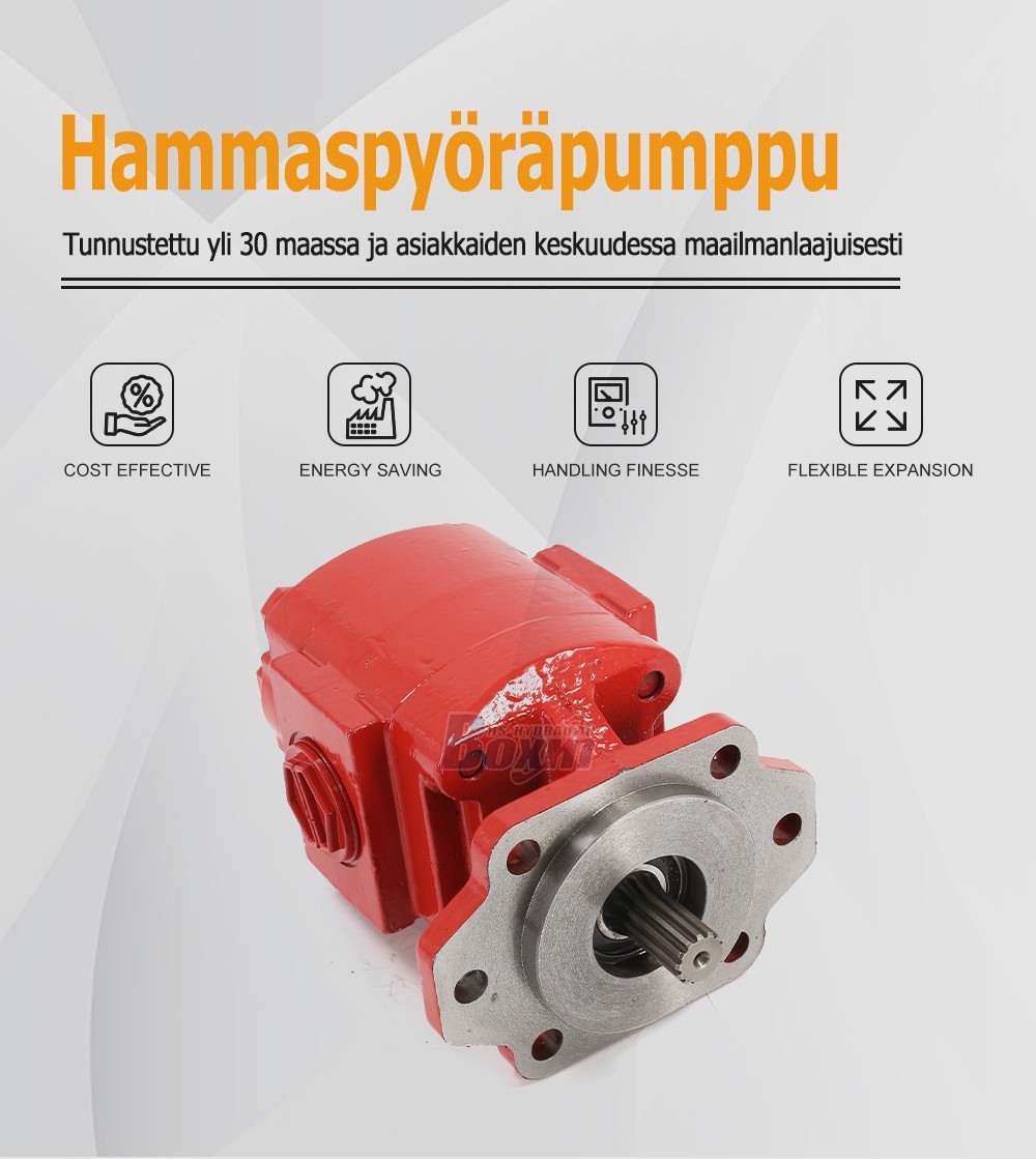 High Performance P21A646JEAL20-25-H 64.6 cc/rev Hydraulic Gear Pump Supply