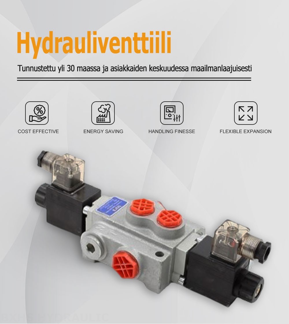 P40-DKL Solenoidi 1 jakaja Monoblokki suuntaventtiili