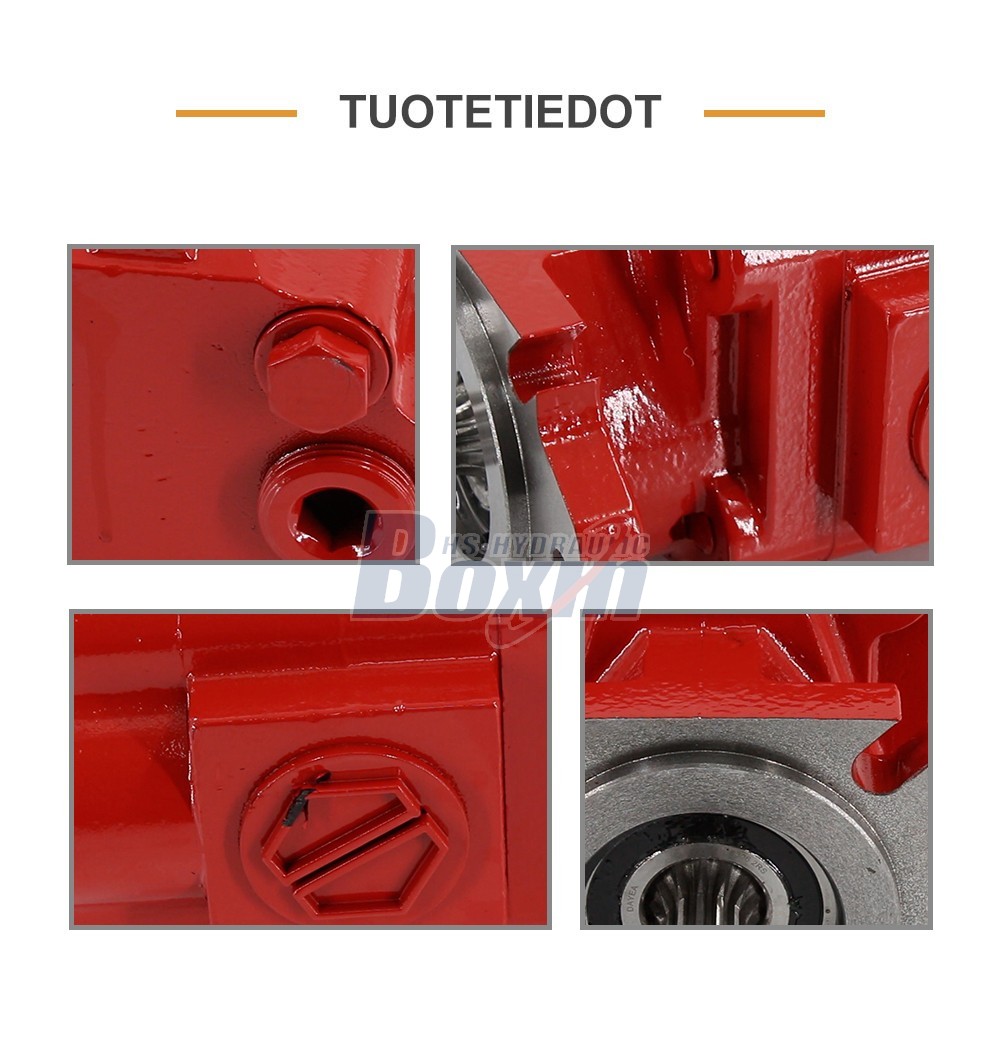 Custom OEM/ODM Service for P51A646TEYR25-25-H 104.5 cc/rev Hydraulic Gear Pump with Private Labeling