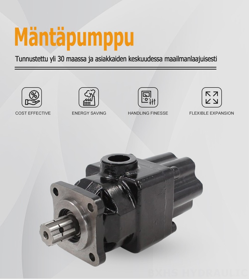 P6-40 40 cm³/kierros Hydraulinen mäntypumppu