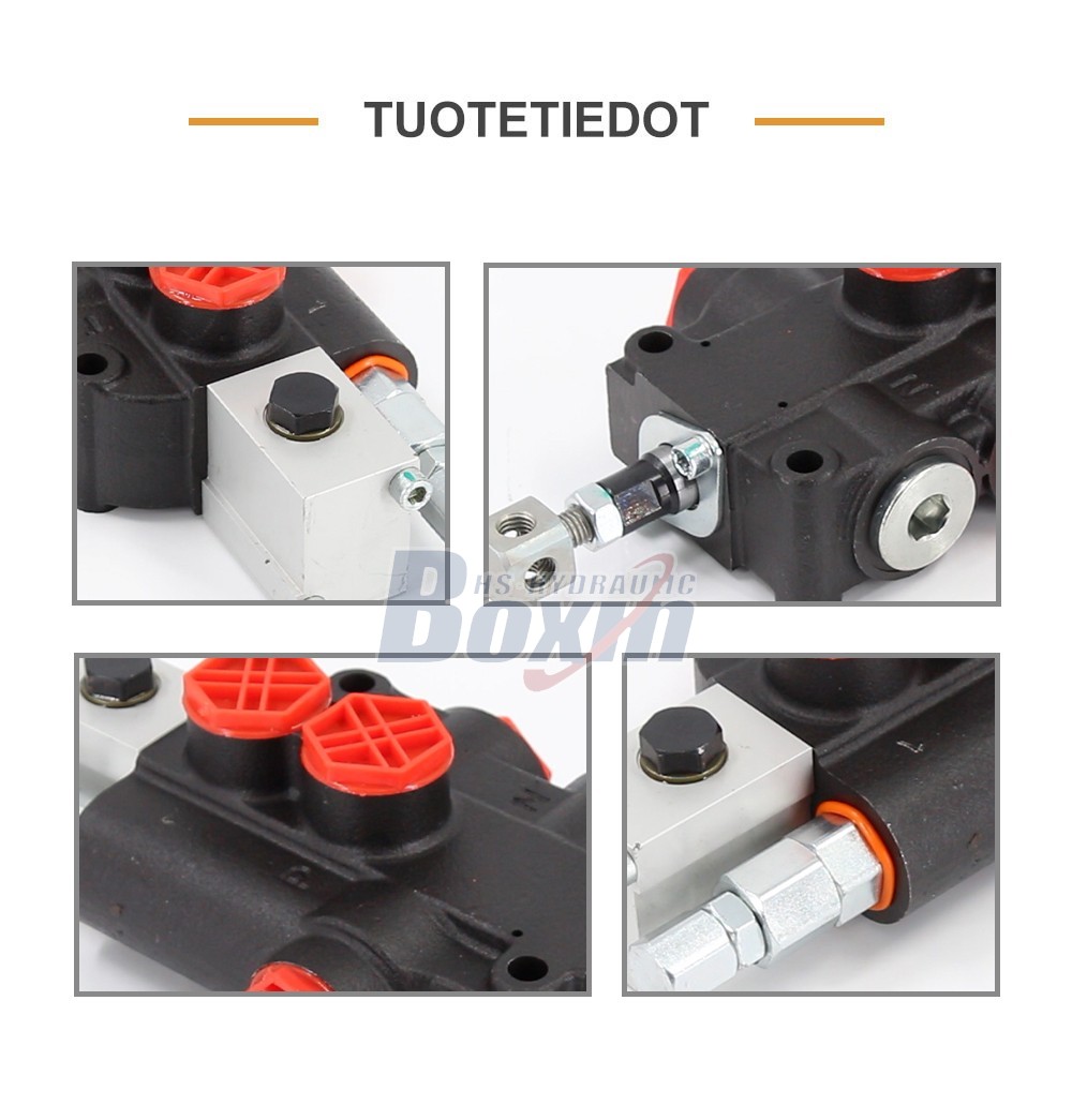 Reliable P80A-OX Manual Monoblock Directional Valve Supply