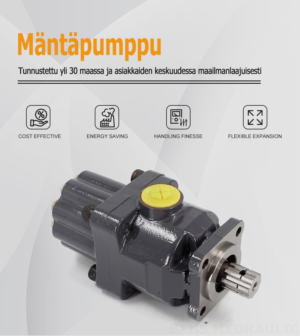 P9-80-H 80 cm³/kierros 20 MPa (2900 psi) Hydraulinen mäntypumppu