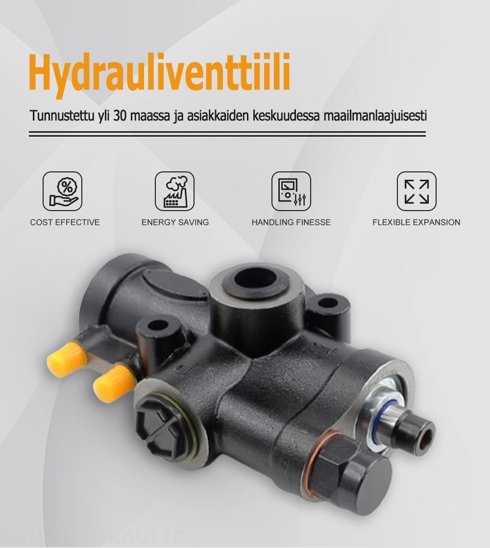 QFCK-F20L Pneumattinen 1 jakaja Hydraulinen ohjausventtiili