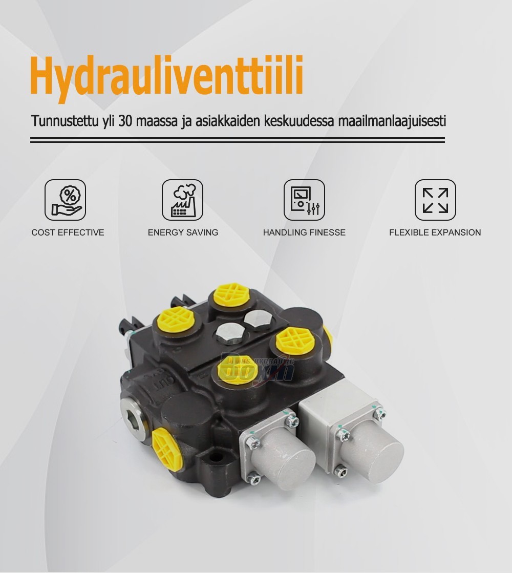 Industrial Grade RD5200NPT-QTW-OT Manual Hydraulic Valve with NPT Ports