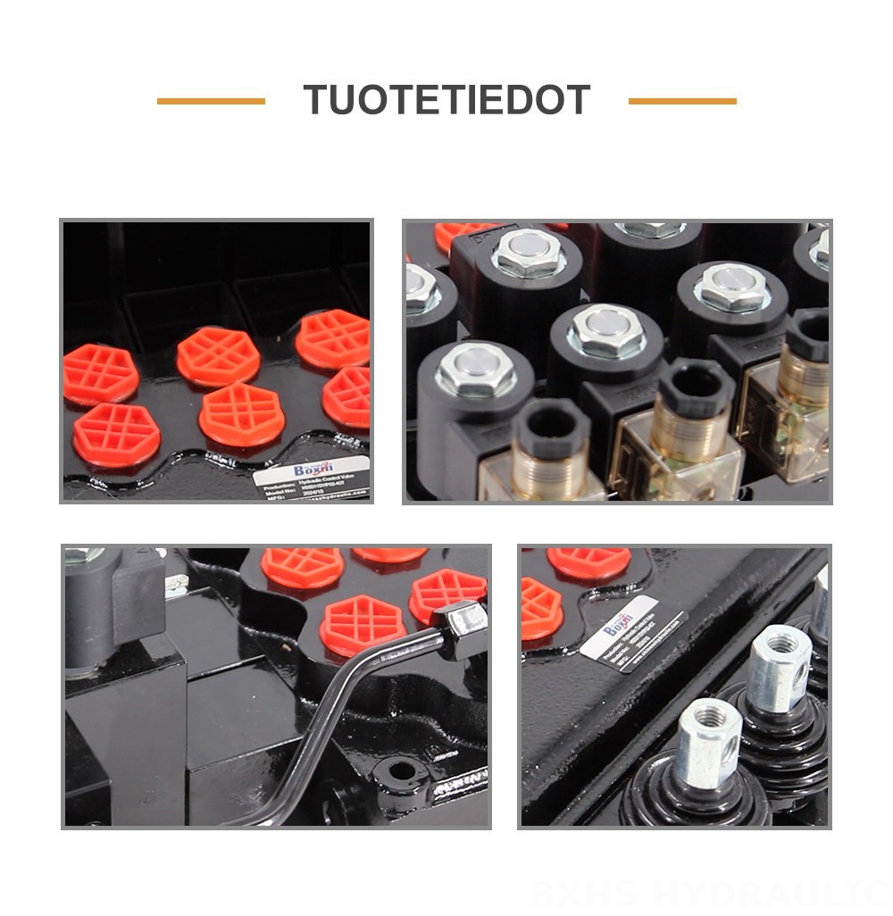 SD11-PG2 Elektrohydraulinen 4 jakajaa Monolohkoinen suuntaventtiili