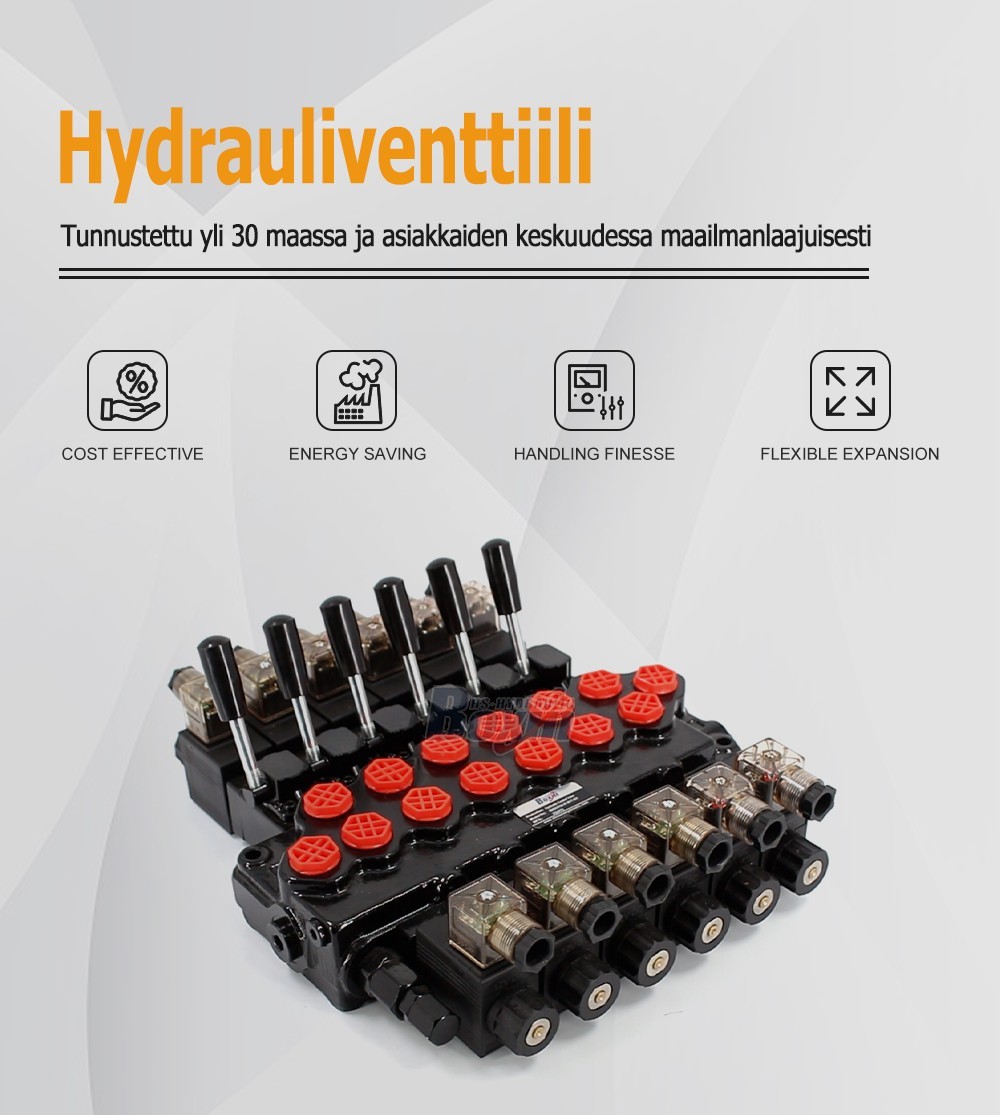 Large-Scale Production SD5-PG2 Solenoid 6 Spool Monoblock Valve