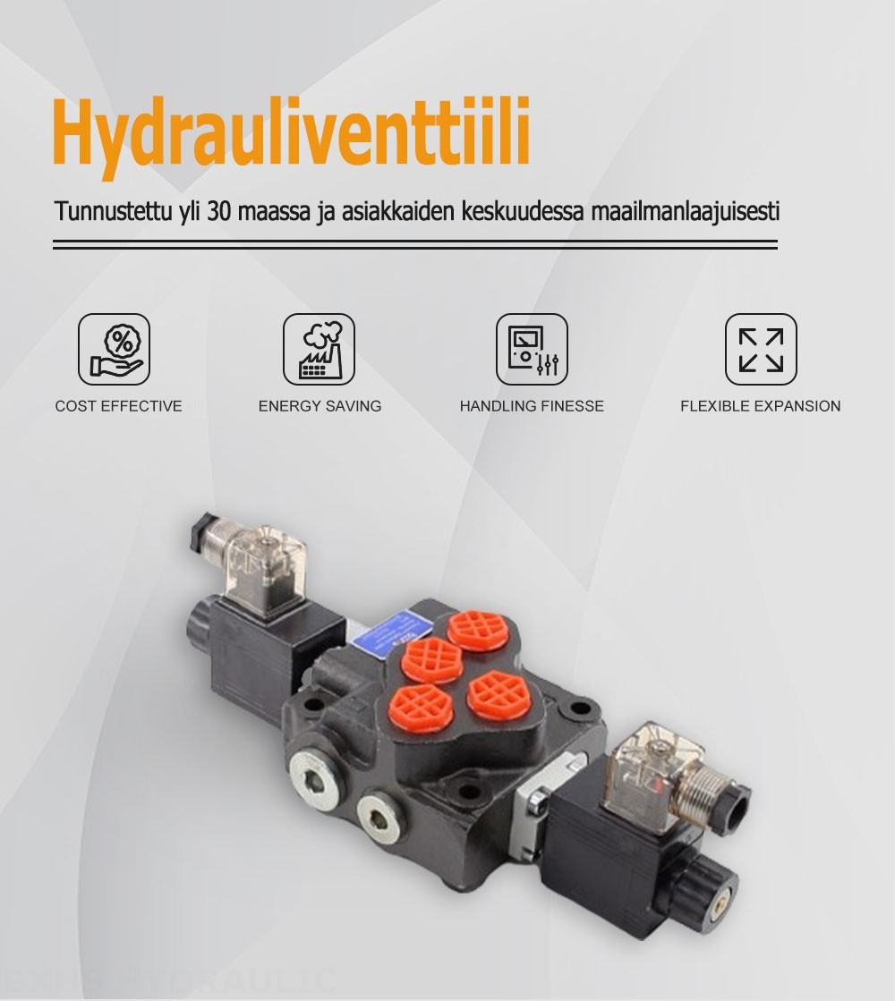 SD5 Solenoidi 1 jakaja Monoblokki suuntaventtiili