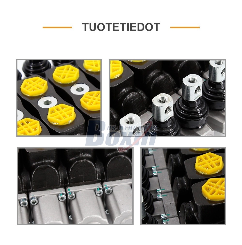 Industrial Grade SD8 Manual Sectional Hydraulic Valve