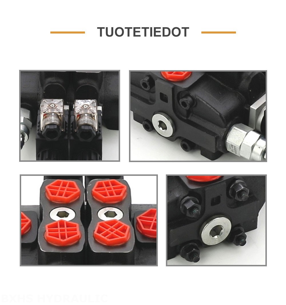 SD8 Solenoidi 2 jakajaa Suuntaventtiili