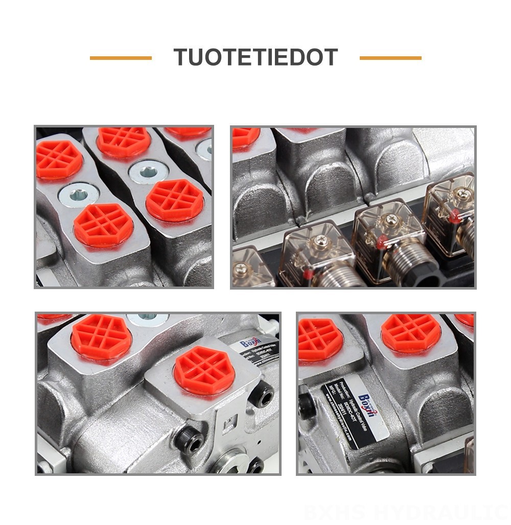 SD8 Solenoidi 4 jakajaa Suuntaventtiili