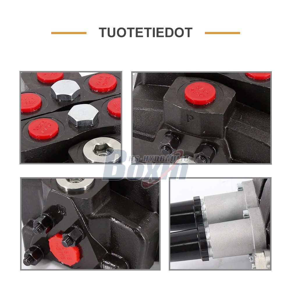 Durable SDS180T-2CB-OT 2 Spool Sectional Valve for Global Hydraulic Applications