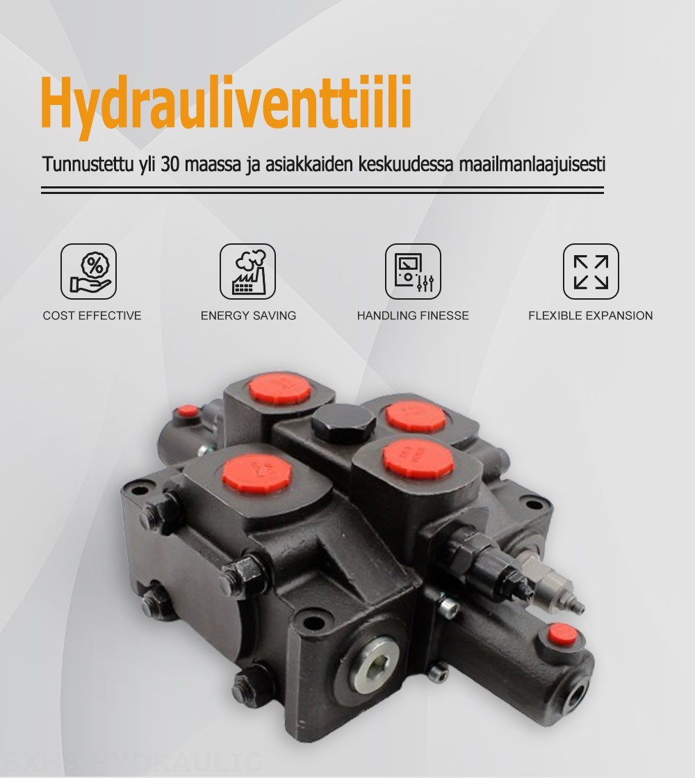 SDS380 Hydraulinen 1 jakaja Suuntaventtiili