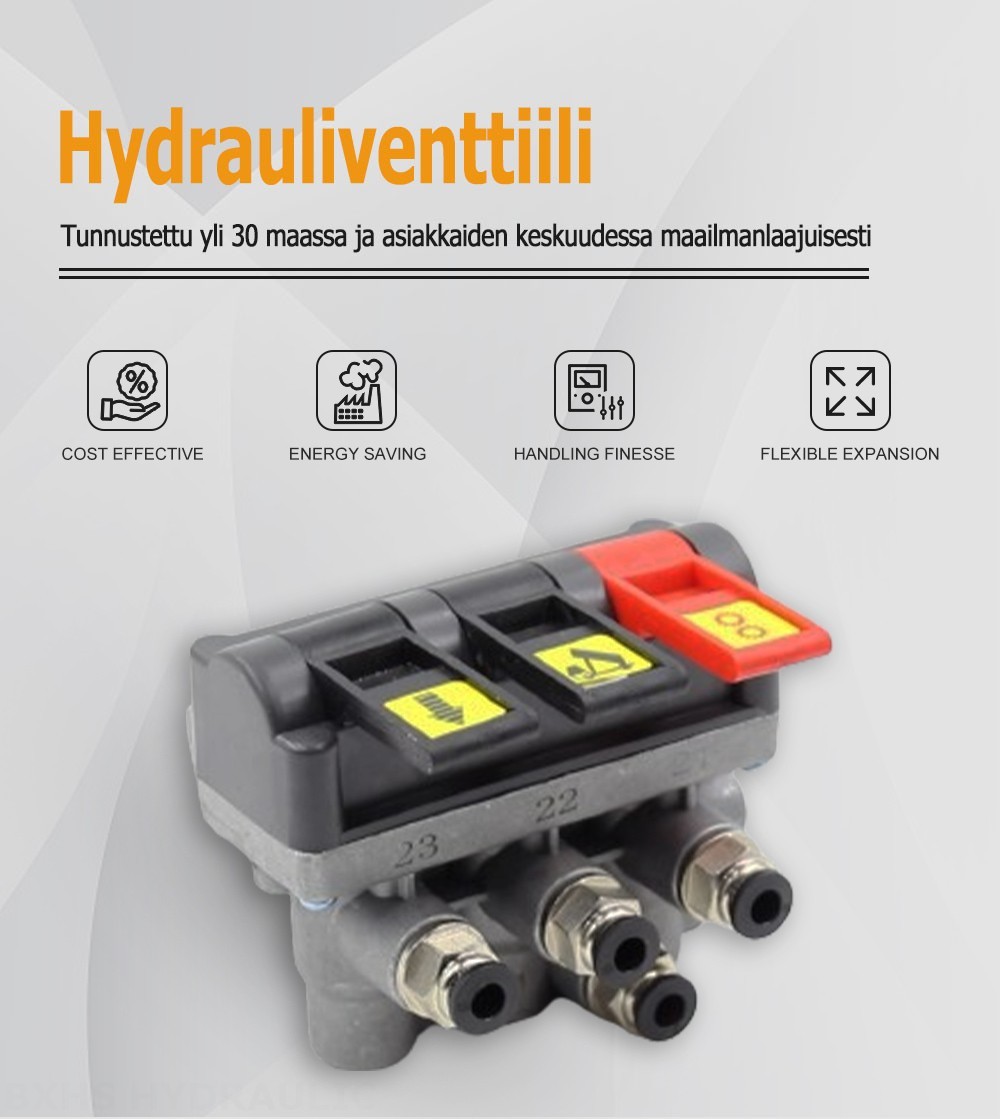 TC-4-TFLF Pneumattinen 1 jakaja Hydraulinen ohjausventtiili