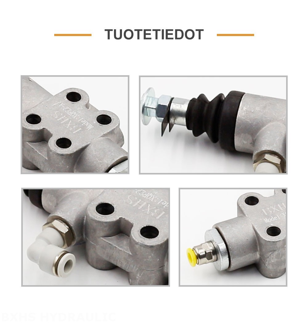 XQF-22A Pneumattinen 1 jakaja Monoblokki suuntaventtiili