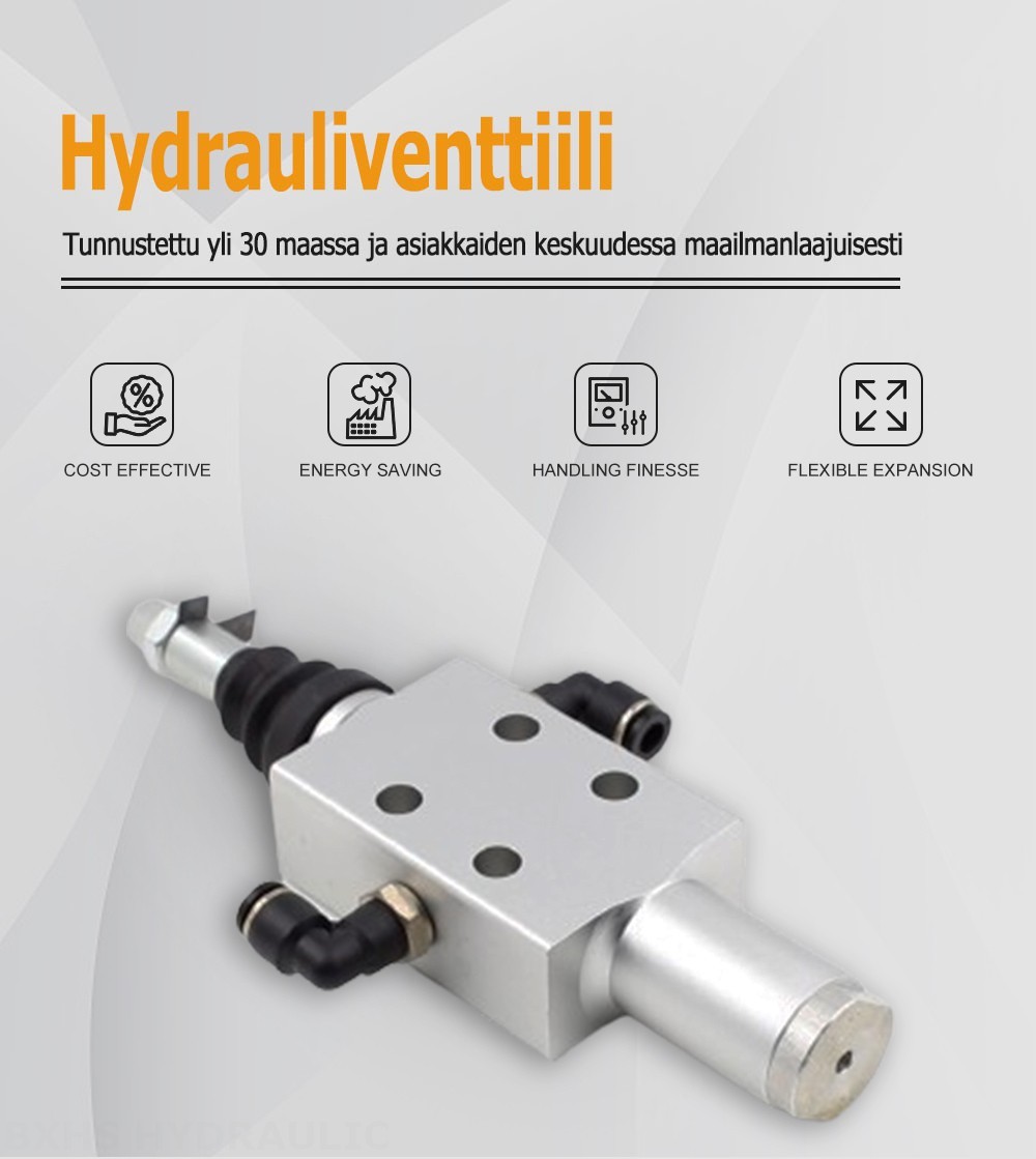 XQF-22W Pneumattinen 1 jakaja Monoblokki suuntaventtiili