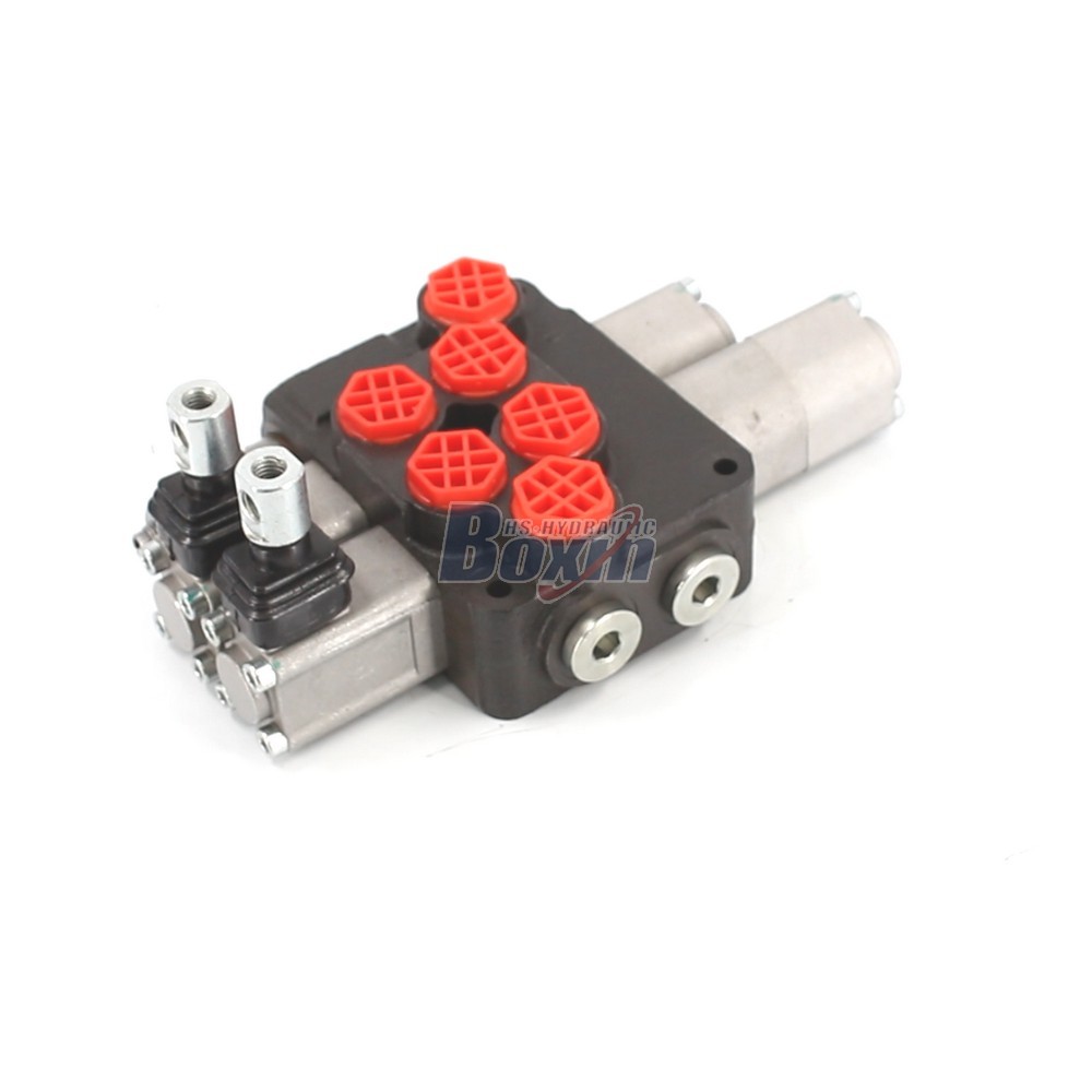Mass Production DCV20 Manual 2 Spool Valve from Hydraulic Manufacturer main image
