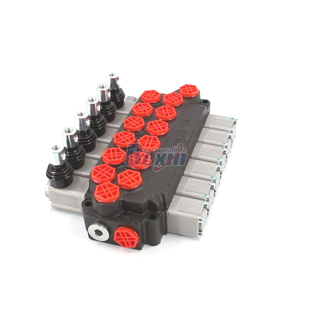 Direct Factory Wholesale DCV40 Manual 6 Spool Directional Valve main image