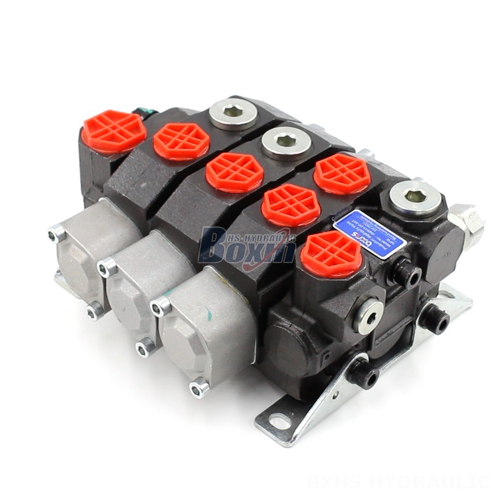 Direct from the Manufacturer: High-Quality Manual 3 Spool Monoblock Directional Valves main image