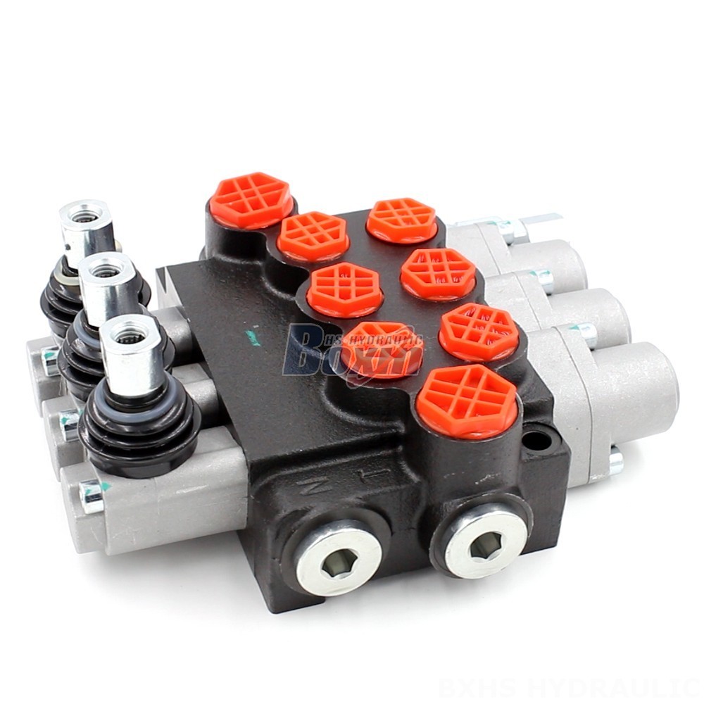 3 Spool Directional Control Valve | P40-G12-G38-3OT | ISO Certified & Reliable cover photo