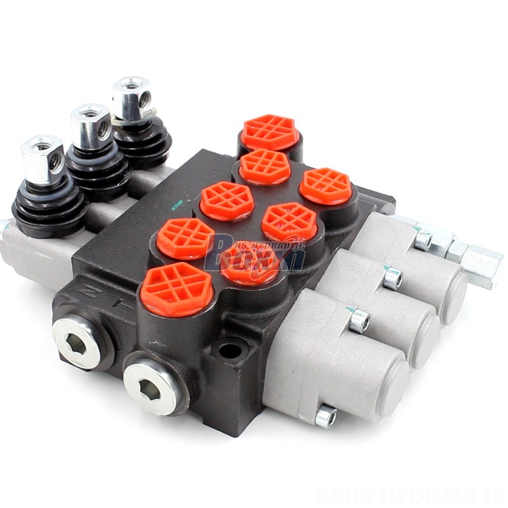 3 Spool Directional Control Valve | P40-G12-G38-3OT | ISO Certified & Reliable main image