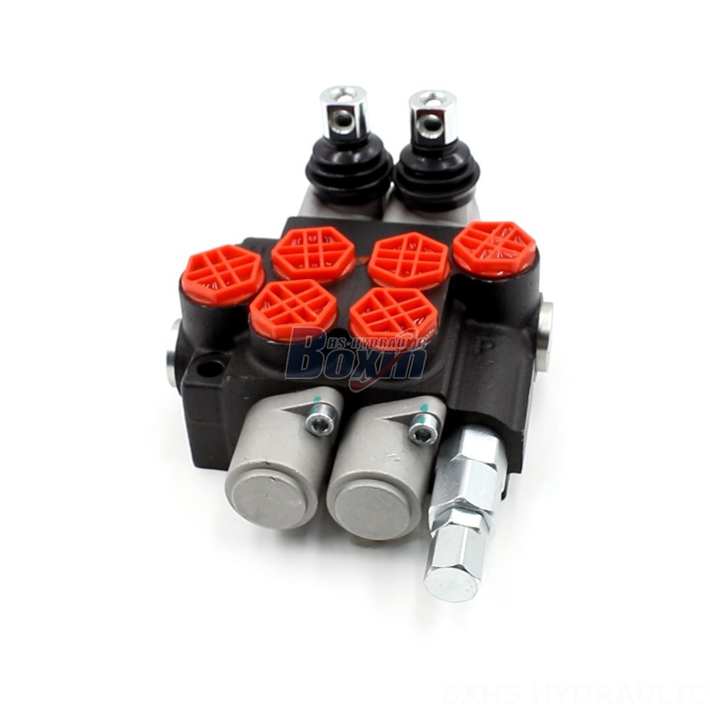 P40-G12 2-Spool Hydraulic Directional Valve | Factory Direct & Customizable main image