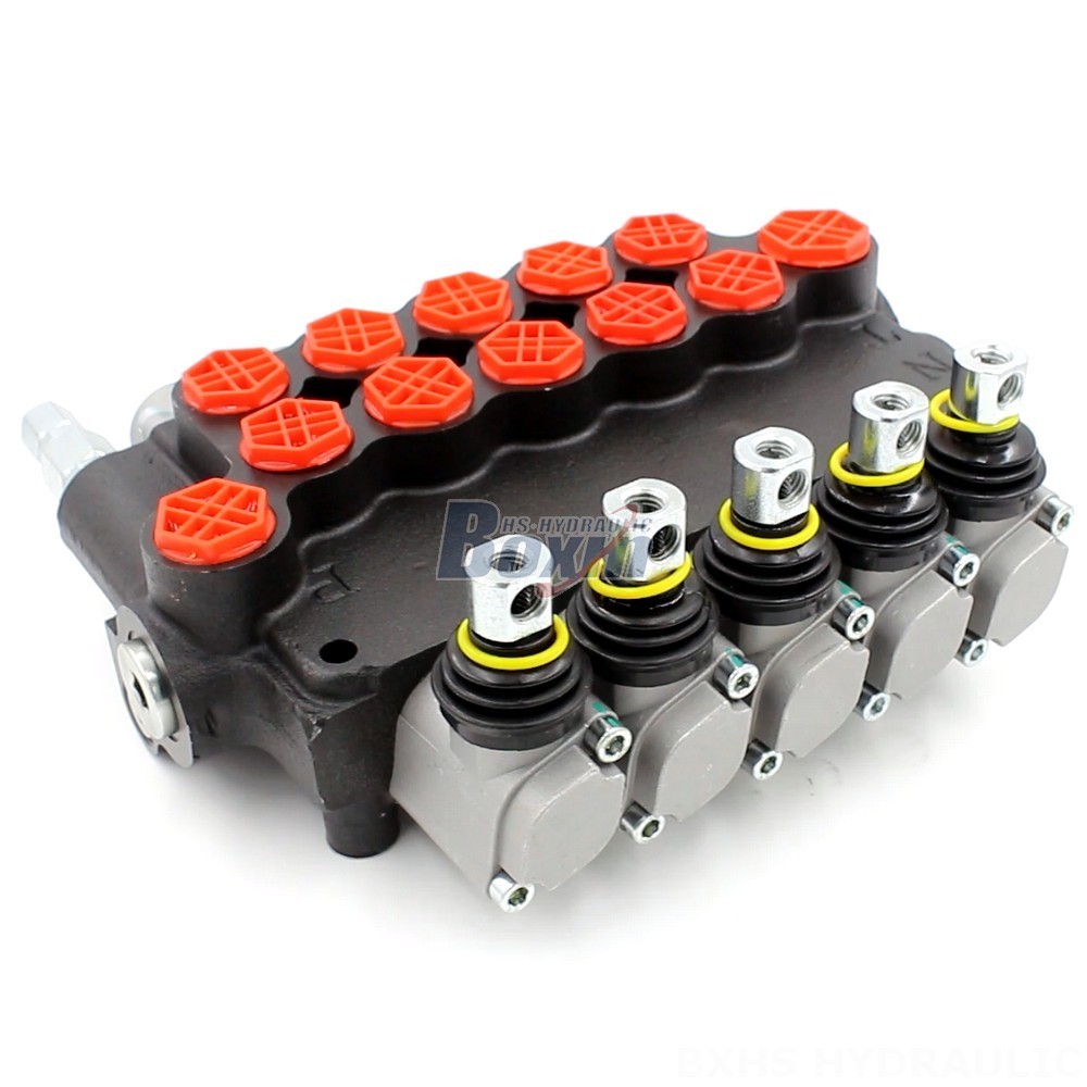 P80-G12-G38-OW Manual 5 Spool Monoblock Directional Valve: Manufacturer & Wholesale cover photo