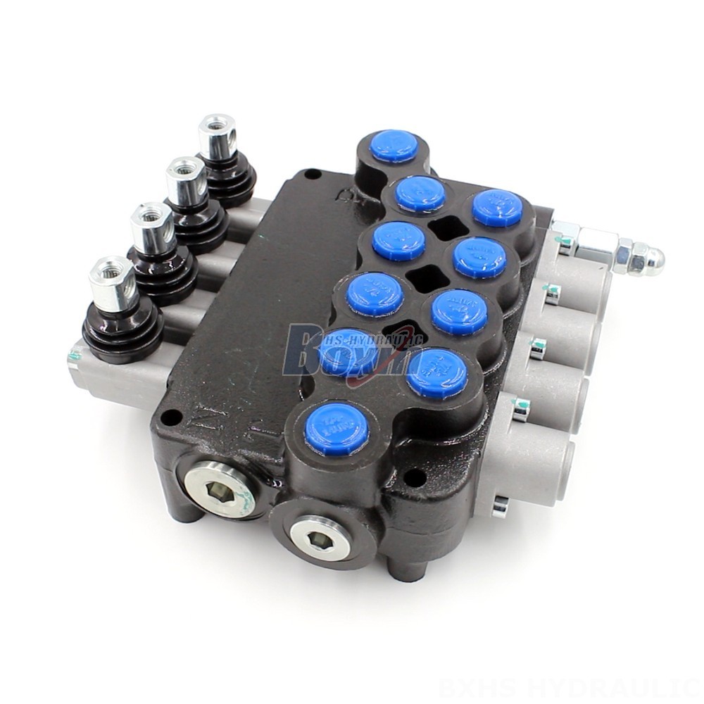 Hydraulic Control Valve, 4-Spool, Manual Operation - P80-U78-4OT main image