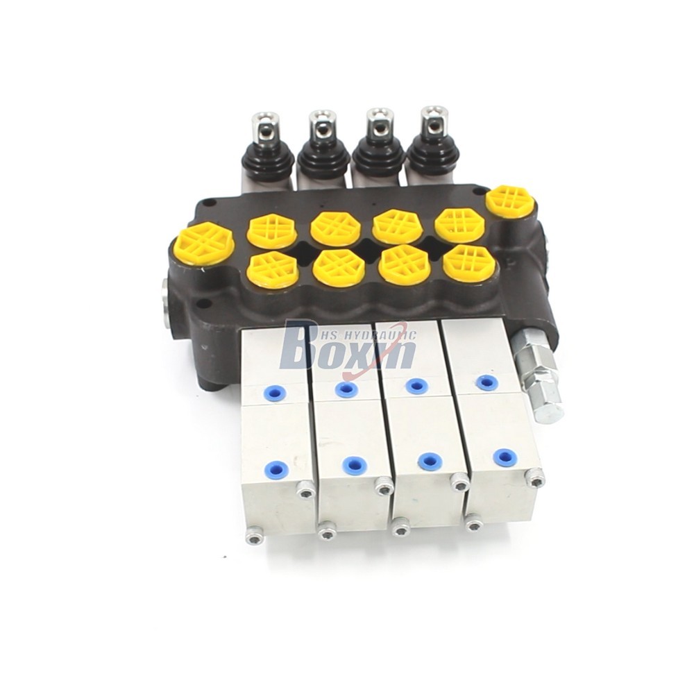 Factory Wholesale P80Q-G-4OT 4 Spool Pneumatic Directional Valve cover photo