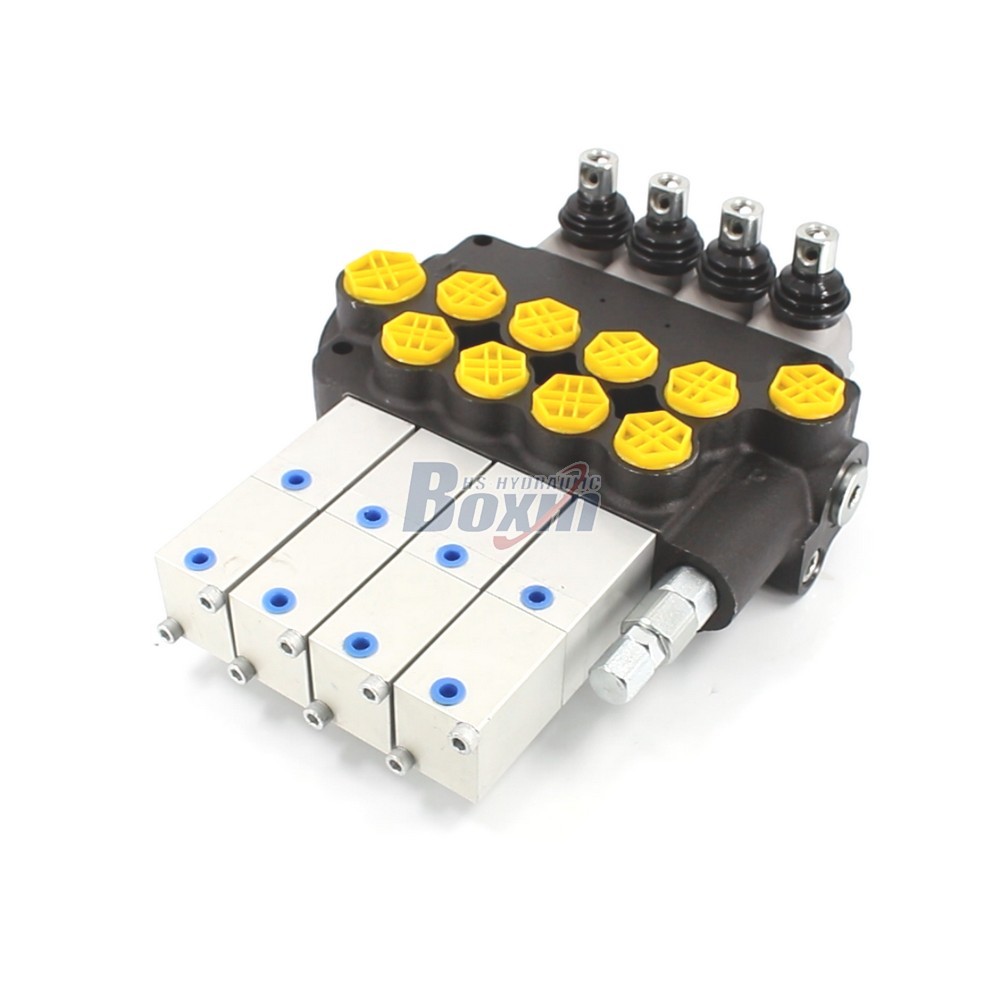 4 Spool P80 Series Pneumatic Directional Valve P80Q-G-4OT main image
