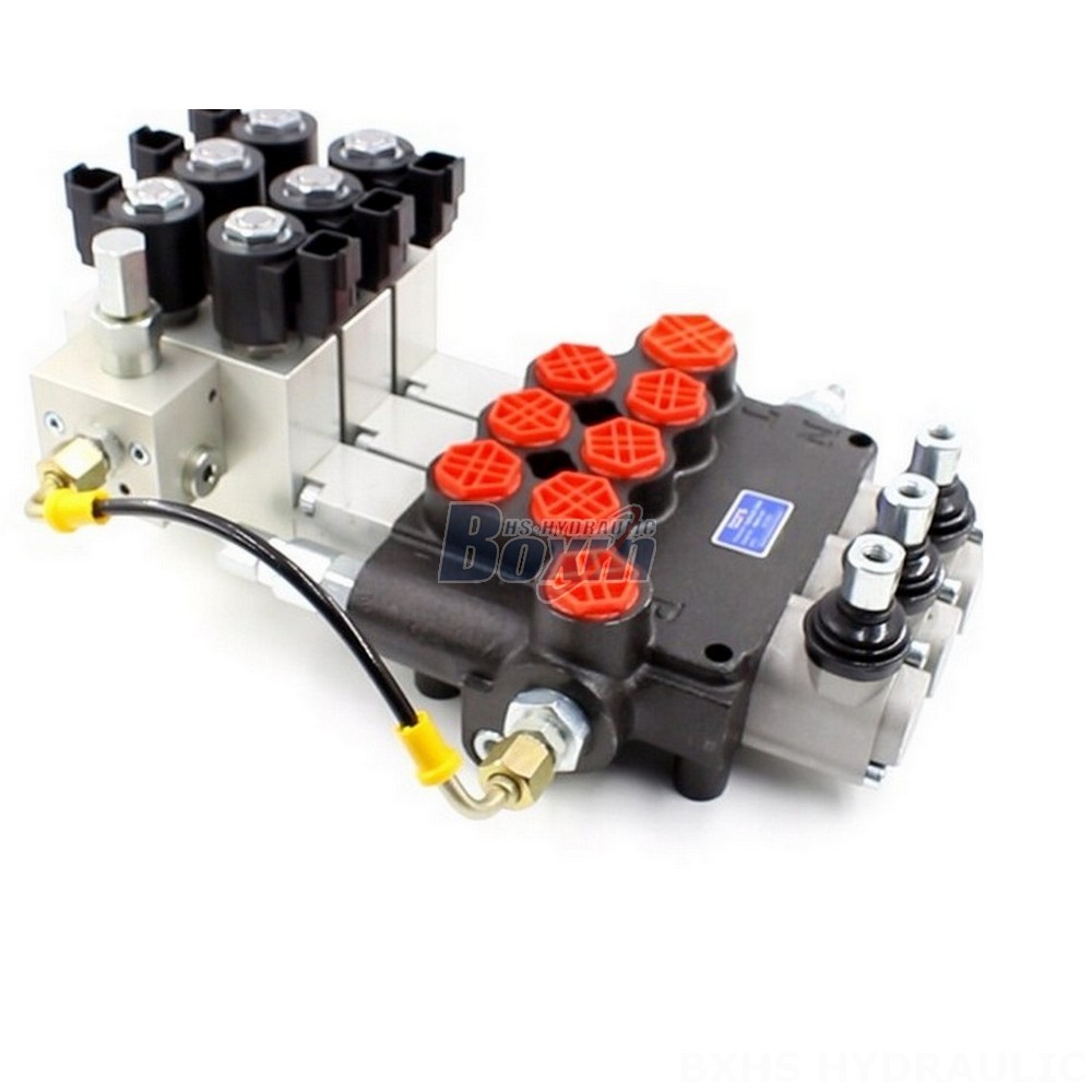 P80 Electro-hydraulic 3 Spool Monoblock Directional Valve | Manufacturer & Global Supplier main image