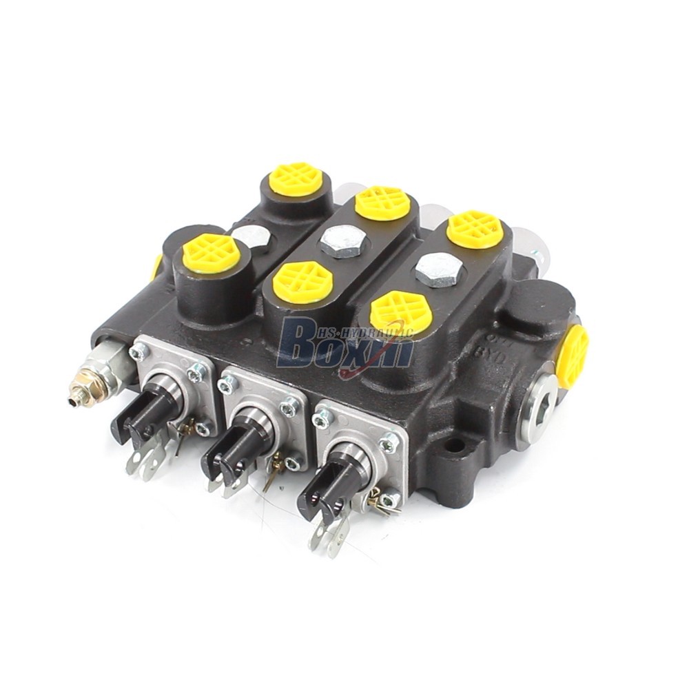 OEM ODM Custom Service for RD5300NPT-3OT Manual 3 Spool Hydraulic Control Valve main image