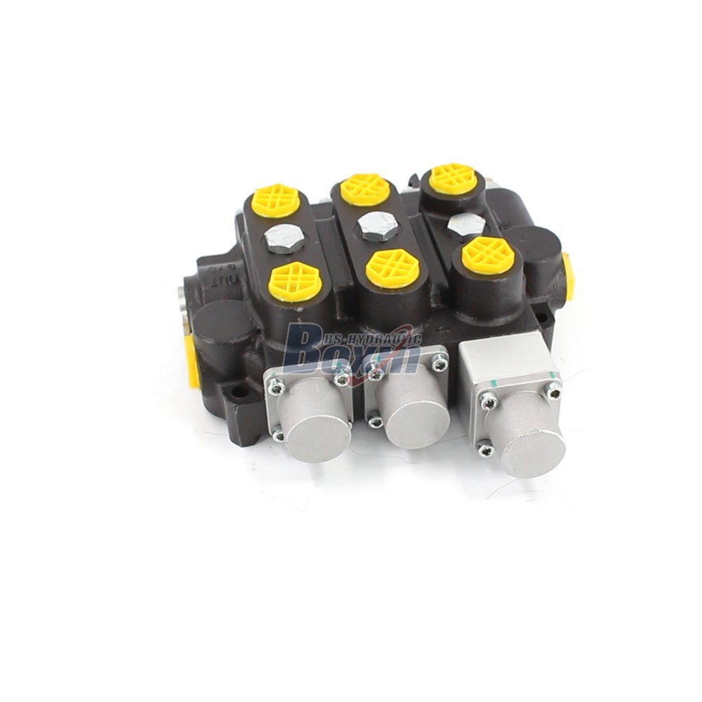 RD5300NPT-QTW-2OT Manual 3 Spool Hydraulic Control Valve for Heavy Machinery main image