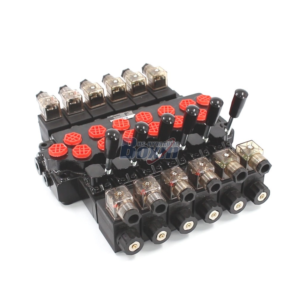 SD5-PG2 Series 6 Spool Directional Control Valve with Solenoid Operation cover photo