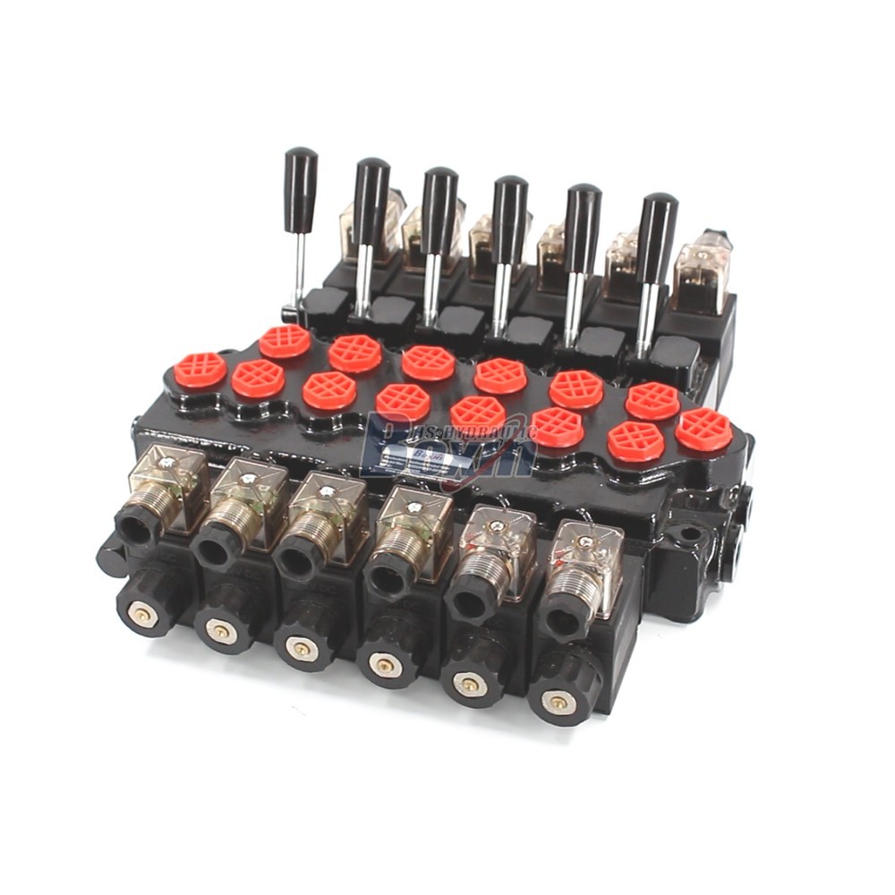 Large-Scale Production SD5-PG2 Solenoid 6 Spool Monoblock Valve main image