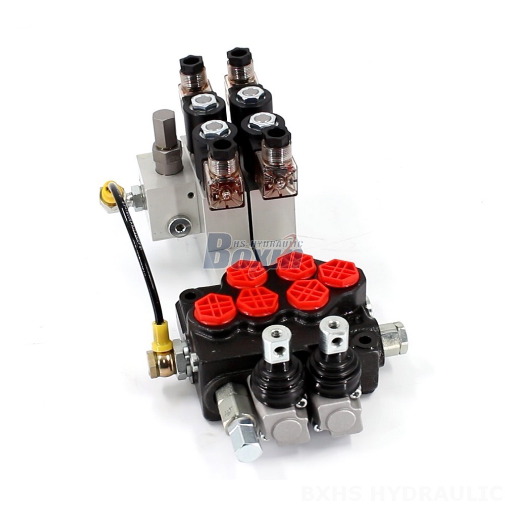 Factory Price SD5 Electro-hydraulic 2 Spool Monoblock Directional Valves - Global Supply main image