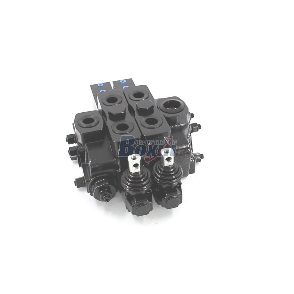 Industrial Grade SDS180Q Manual and Pneumatic 2 Spool Sectional Valve Supplier main image