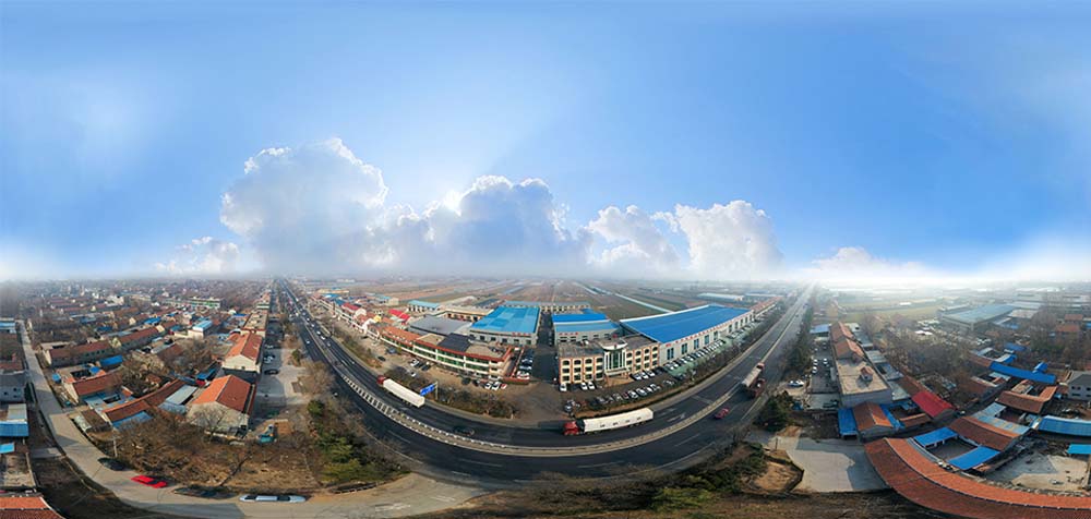 360° panoraamanäkymä Boxinhuasheng Hydraulicsin tehtaasta