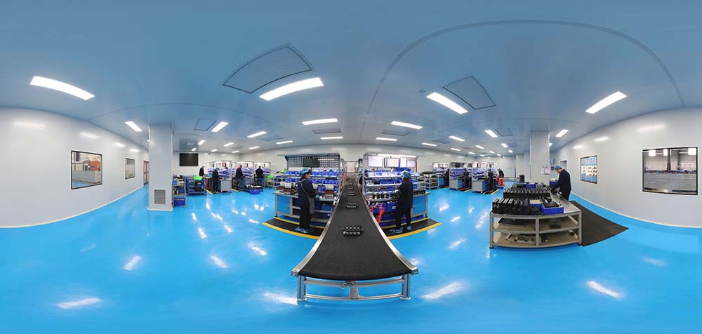 360° panoraamanäkymä Boxinhuasheng Hydraulicsin tehtaasta
