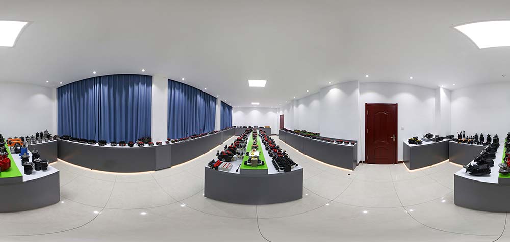 360° panoraamanäkymä Boxinhuasheng Hydraulicsin tehtaasta