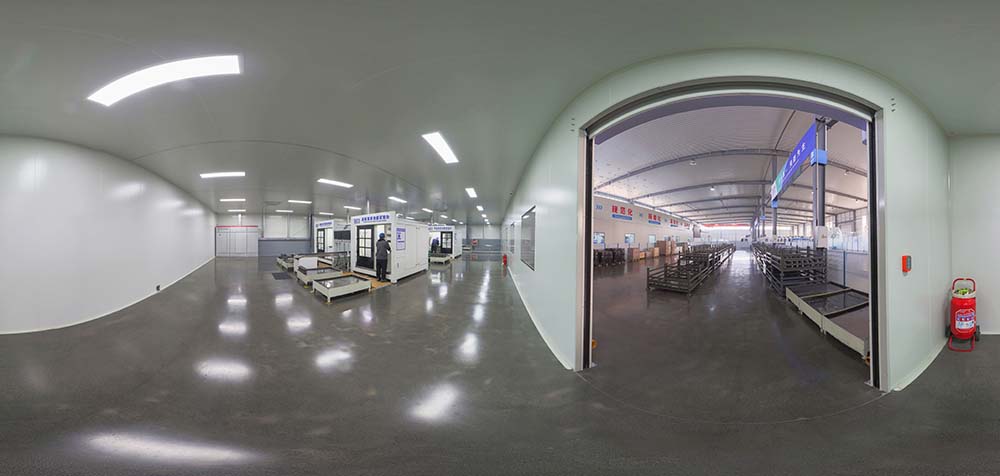 360° panoraamanäkymä Boxinhuasheng Hydraulicsin tehtaasta