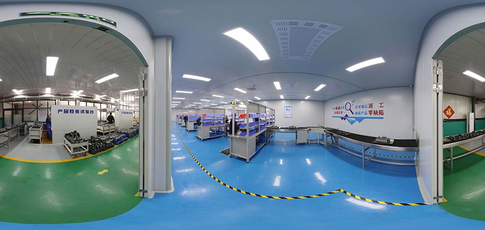 360° panoraamanäkymä Boxinhuasheng Hydraulicsin tehtaasta