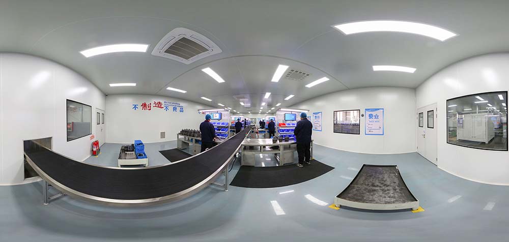 360° panoraamanäkymä Boxinhuasheng Hydraulicsin tehtaasta